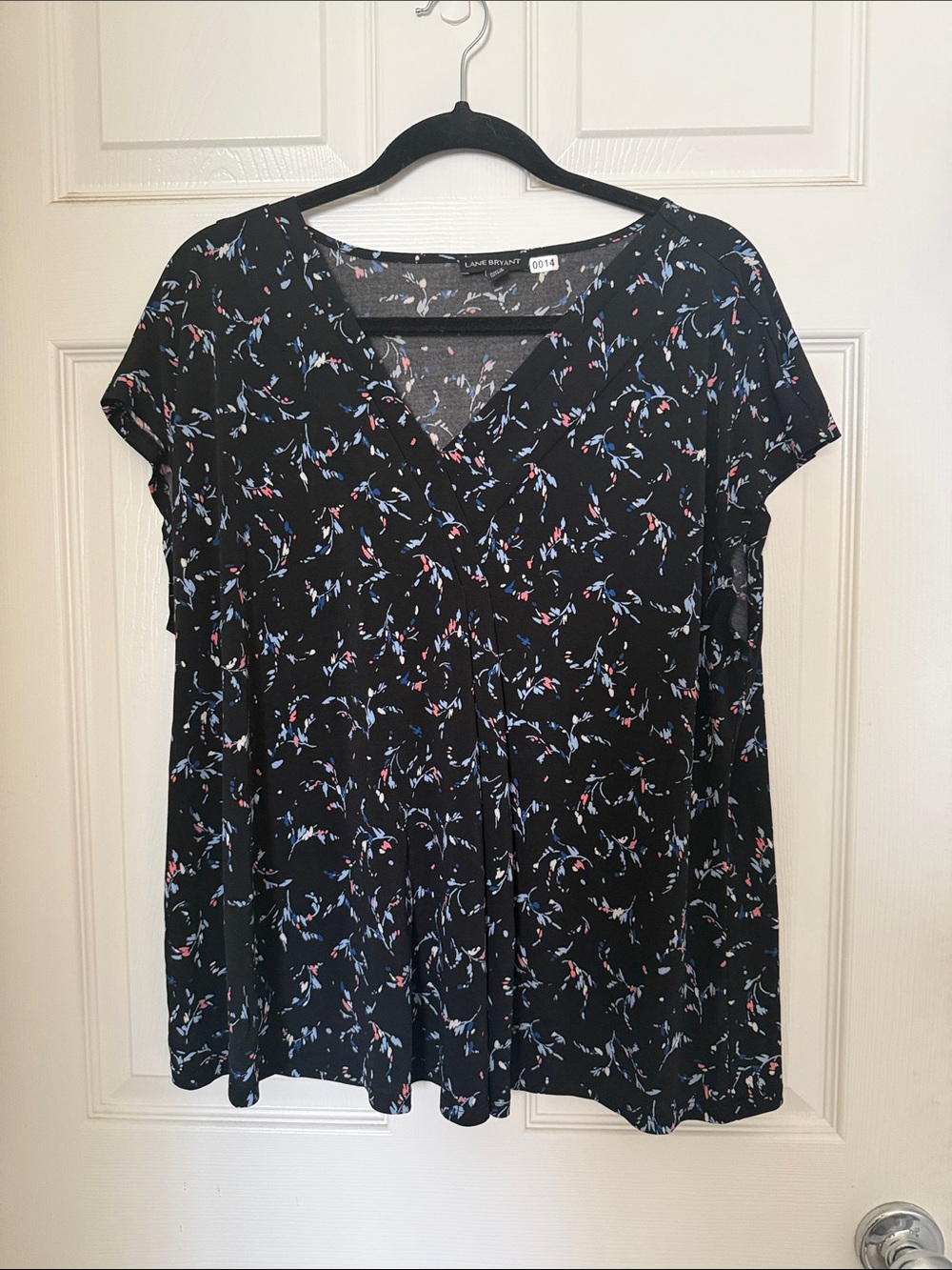 Lane bryant floral blouse